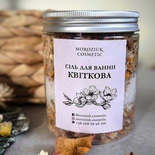 Сіль для ванни "Квіткова" 100ml SO-KV-051 фото